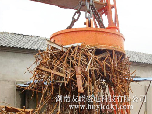 MW5高頻系列吊運廢鋼電磁鐵